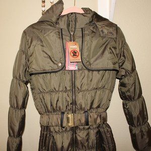 Yoki Green Puffer Coat (New with tags!)